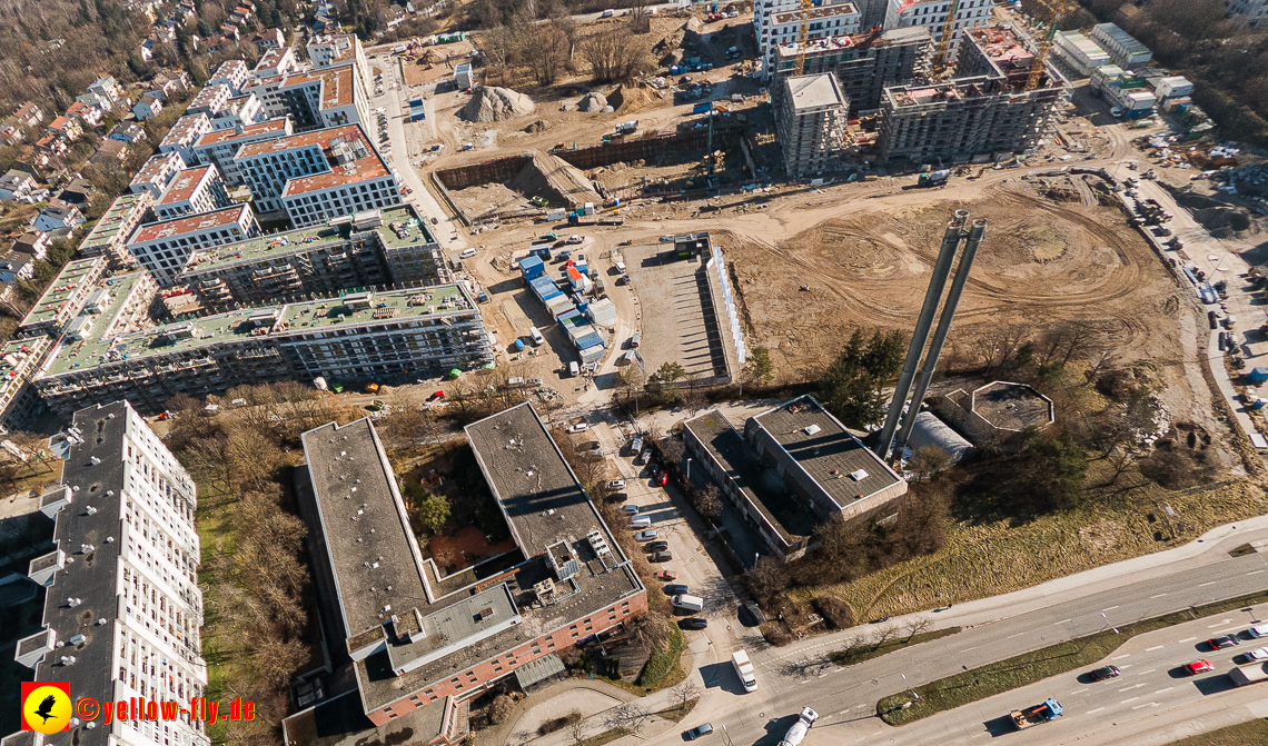 15.02.2023 - Baustell Alexisquartier und Pandion Verde aus der Luft
